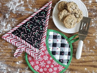 Quilted Holiday Potholder Tutorial