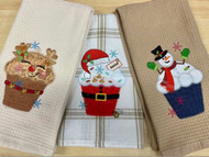 How to make Christmas tea Towels
