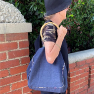 How to make a denim bag for Mother's Day