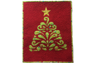 Swirly Christmas Tree by Alicia Mummery