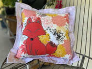 Foxy Cushion Applique on PFAFF: Satin Stitch, Pivot & Tapering