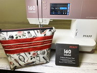 How to Make a Cosmetic Bag with the PFAFF quilt ambition 635