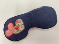 How to make a Queen of Hearts Wheat Eye Mask