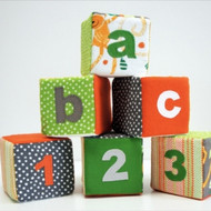 Foam Toy Blocks with Appliques