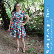 Sewing Avengers Dress