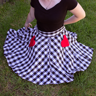 How to Sew a Circle Skirt for Valentine’s Day