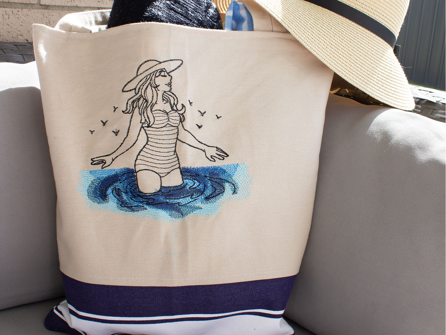 How to Sew a Tote Bag for Beach Trips