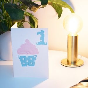 Cupcake Birthday Card