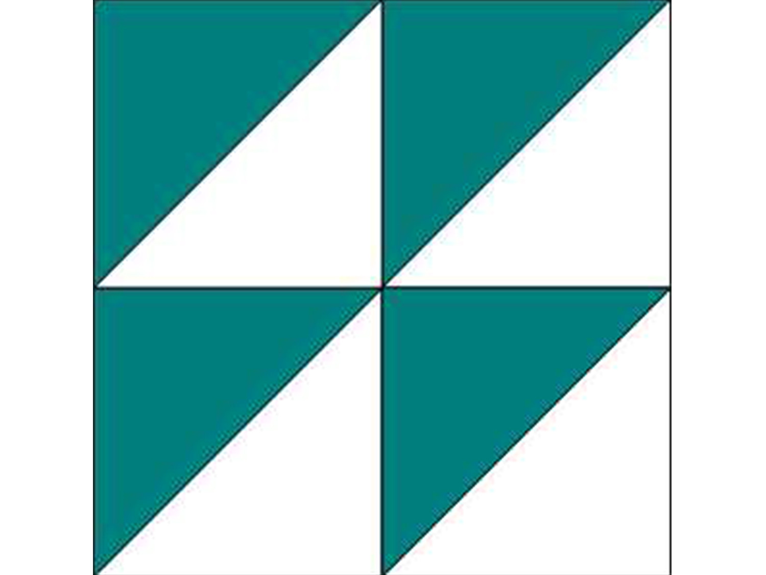 Beyond Basic Borders - Half Square Triangles Block