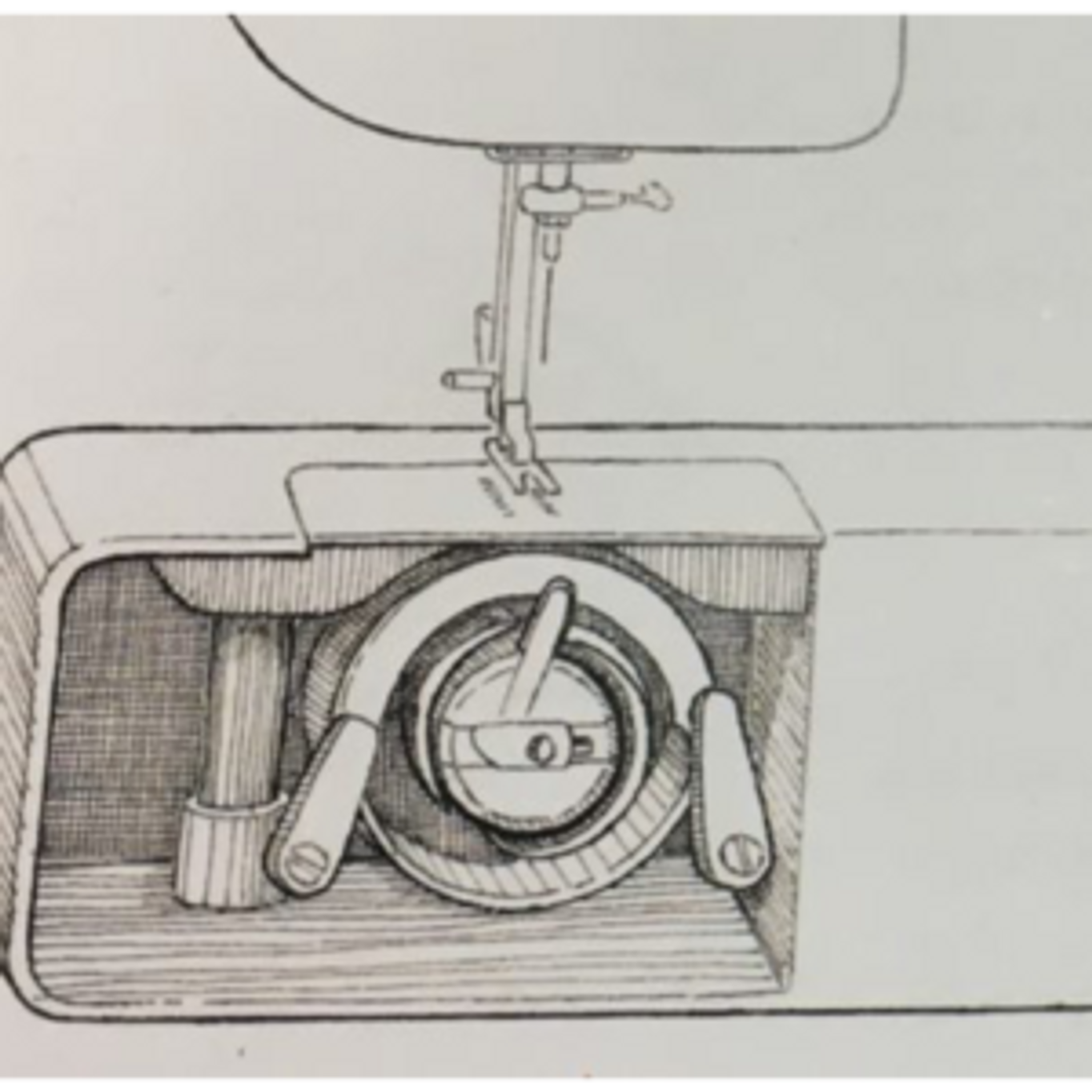 Front Loading Bobbin