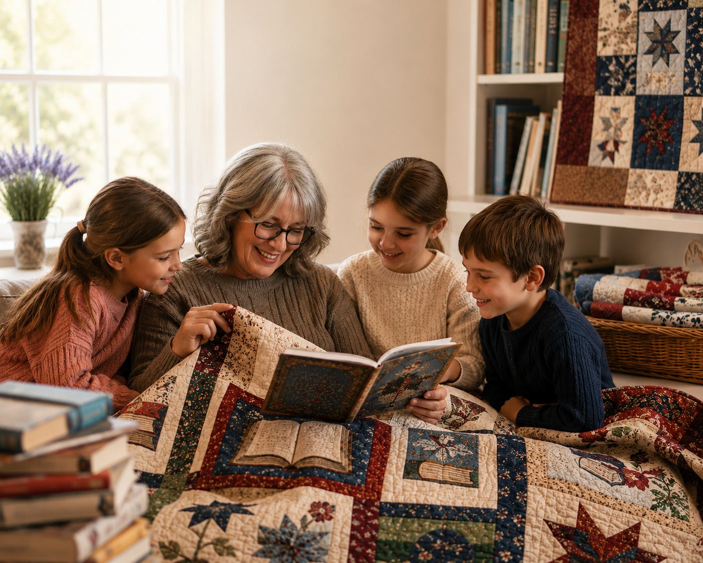 Book Lovers Day: Storytelling Through Quilts