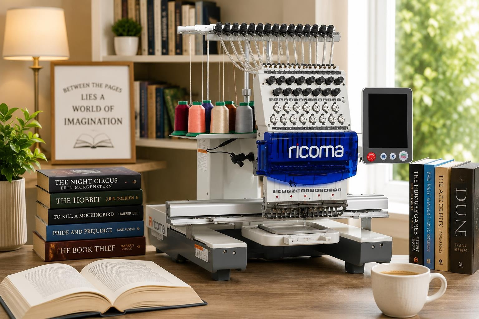 Book Lovers Day: Creative Embroidery Projects Inspired by Stories | Ricoma Australia
