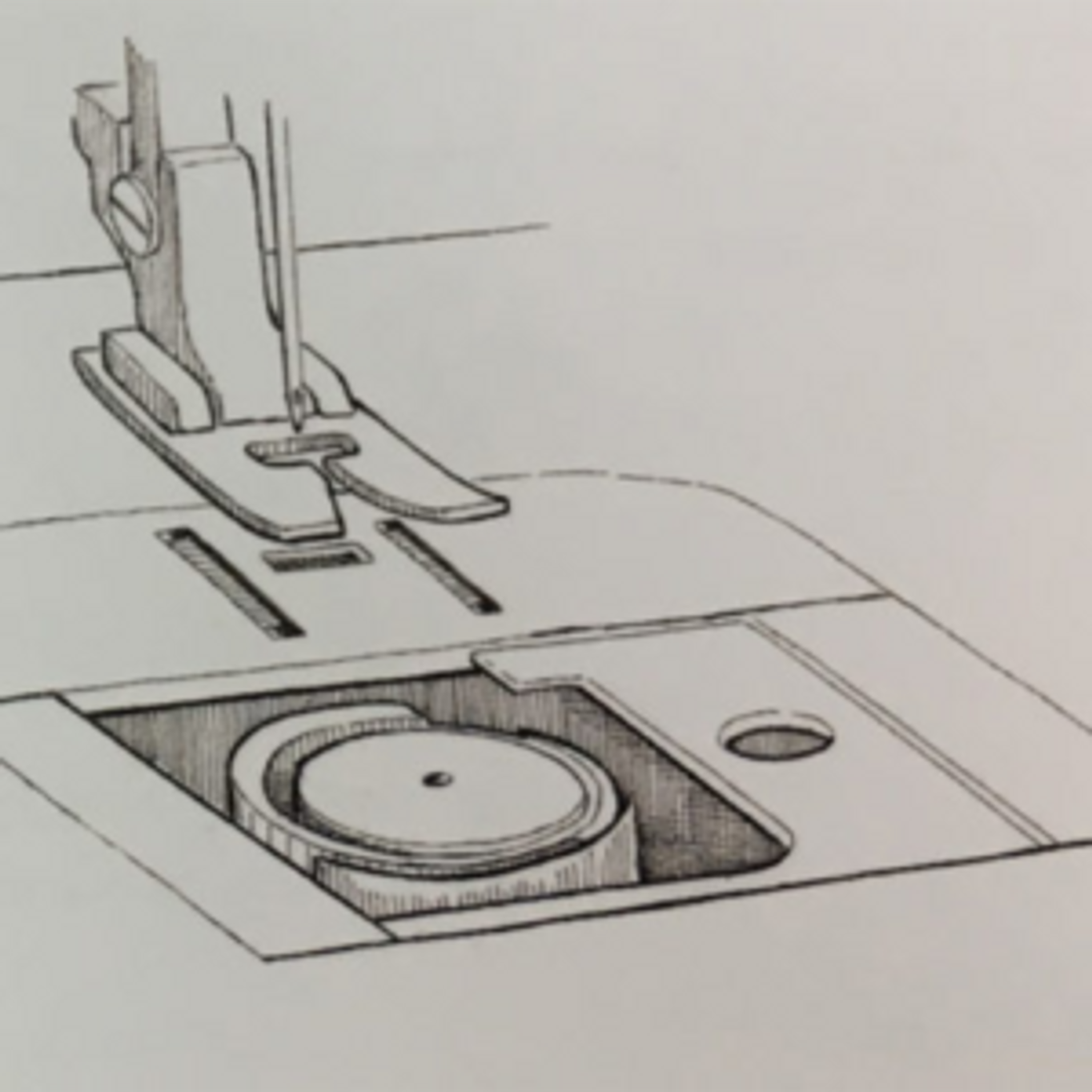 Inserting Bobbin - Top Drop-In