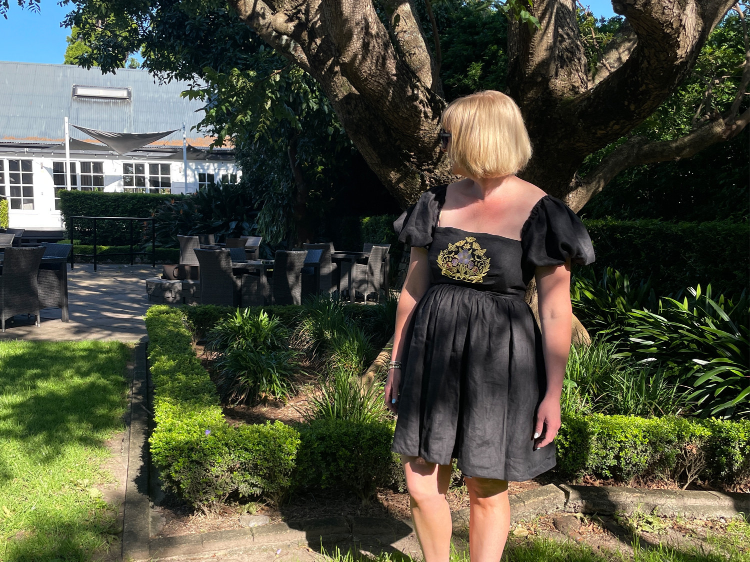 The Capulet Dress with Embroidered Bodice