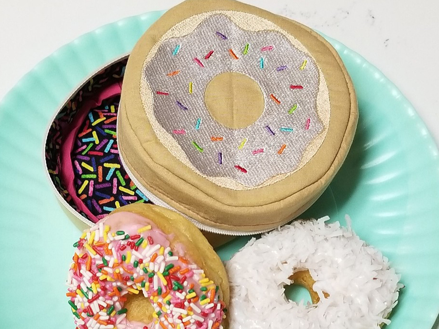 Donut Zipper Pouch