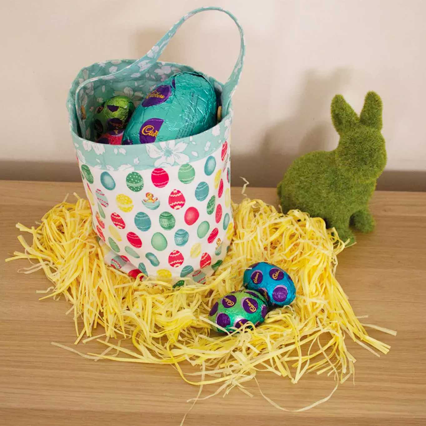 Easter Fabric Bucket