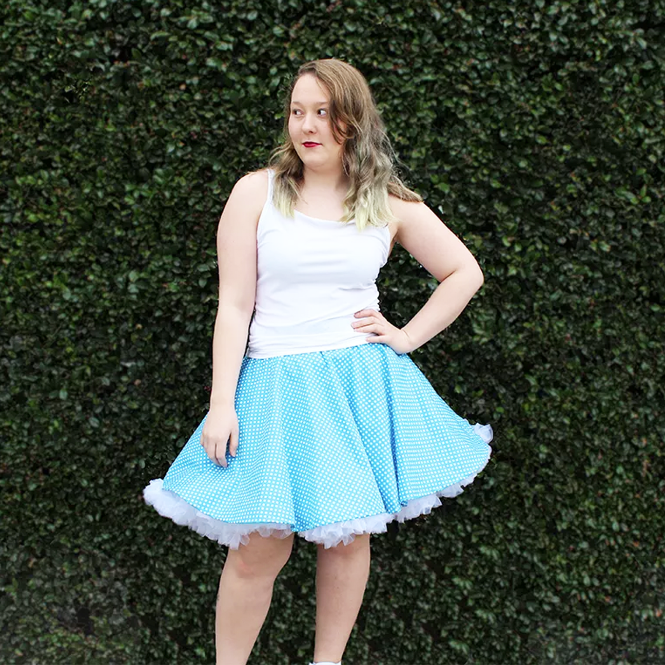 Easy Retro Circle Skirt