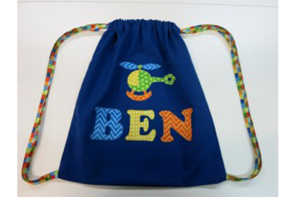 Helicopter Library Bag by Jodie Stewart