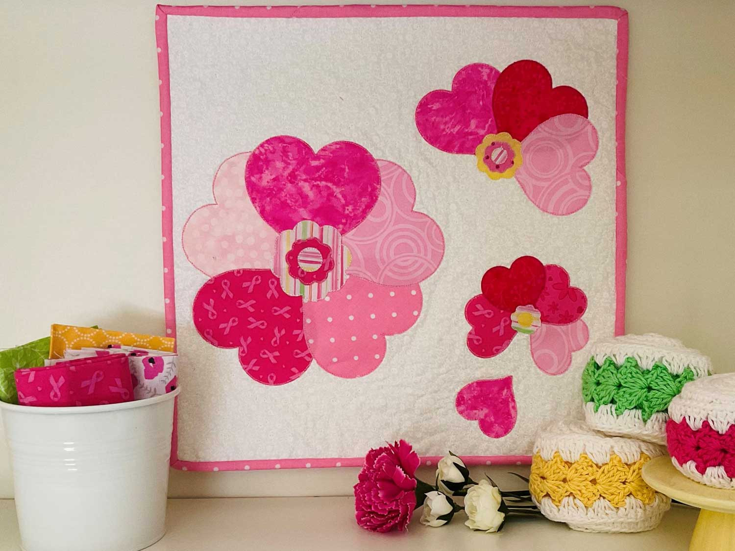 "Loves Me" - Wall Hanging