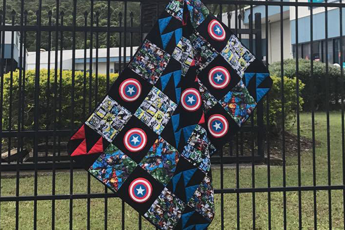 Marvellous Avengers Quilt