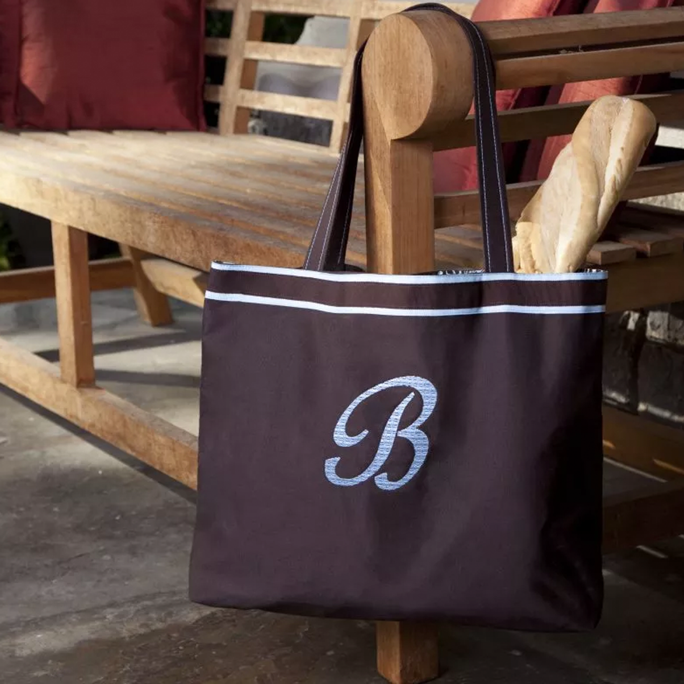 Monogrammed Tote Bag