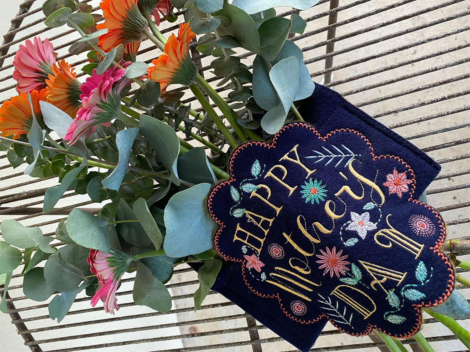 Mother’s Day Flower Wrap