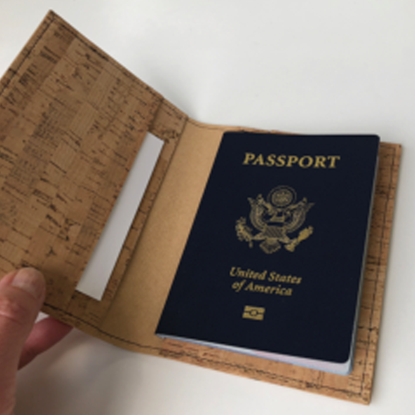 Cork Passport Cover