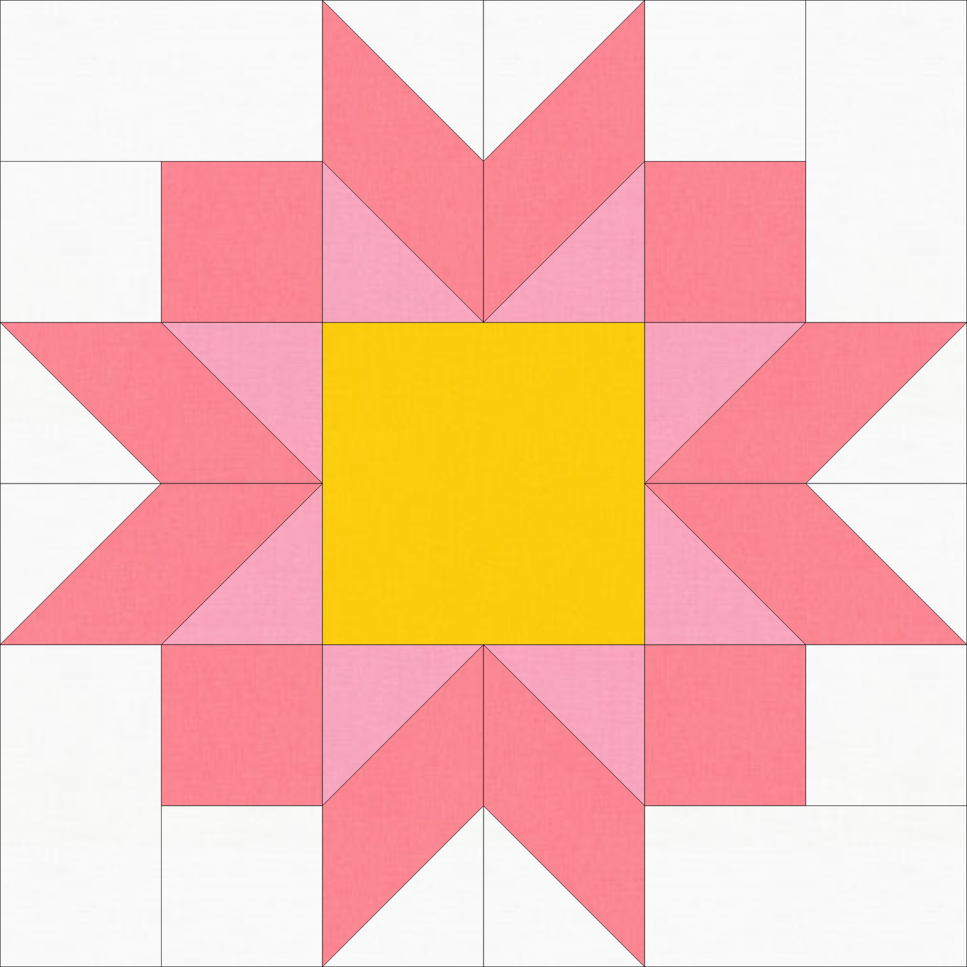 Petals Block of the Month 9