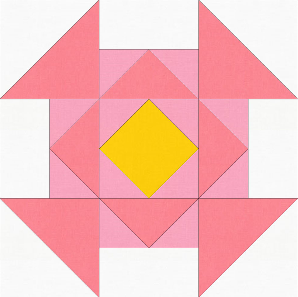 Petals Block of the Month 12