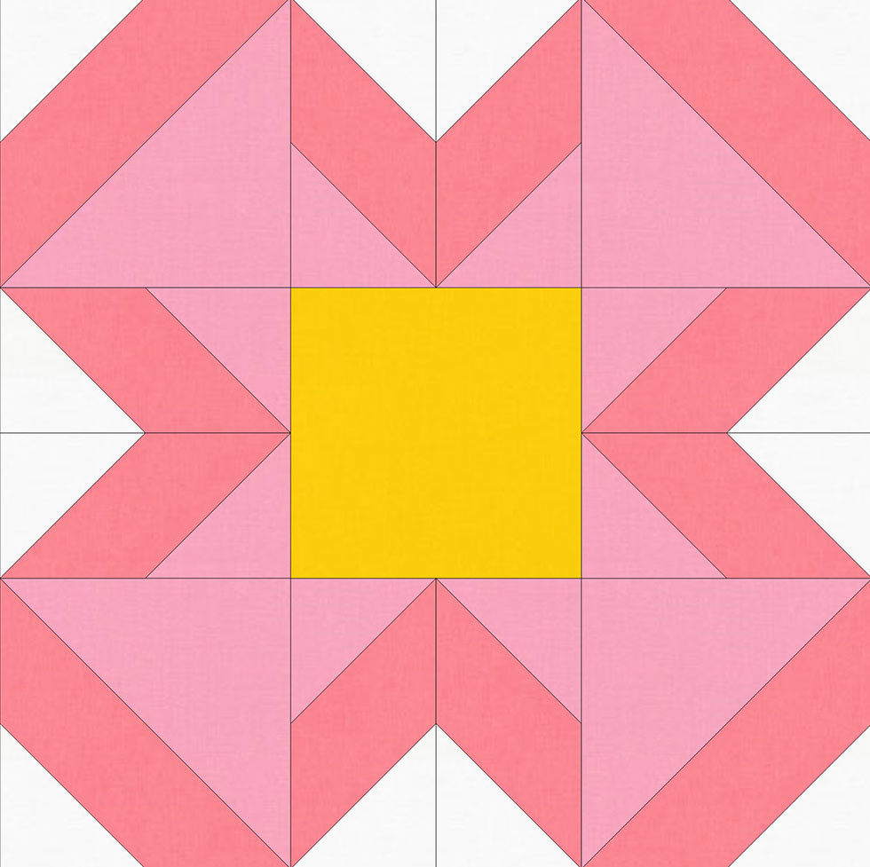 Petals - Block of the Month 11