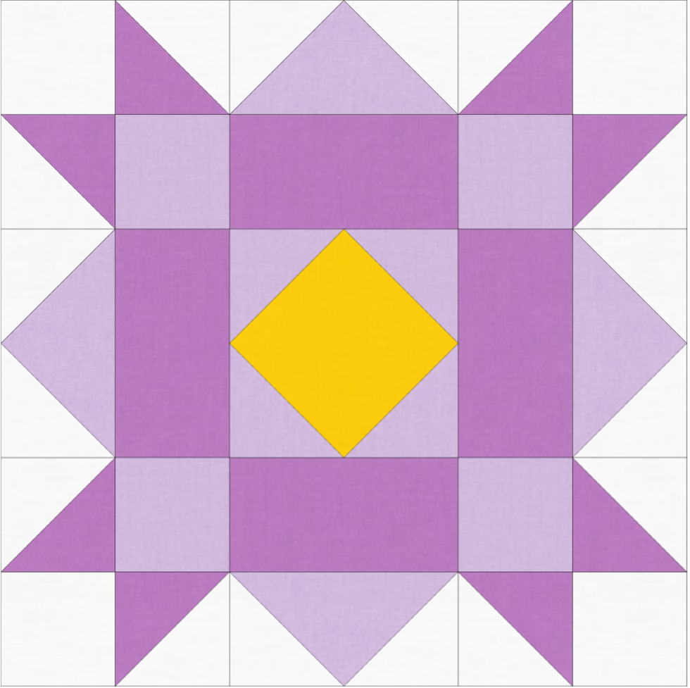 Petals Block of the Month 10