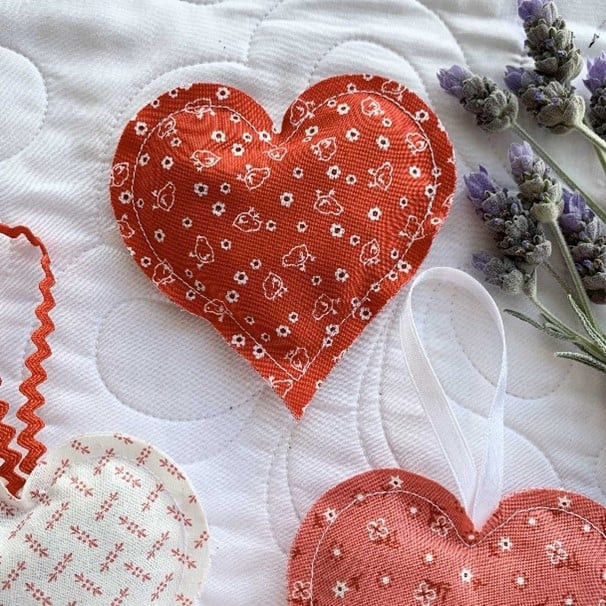 Lavender Heart Sachet