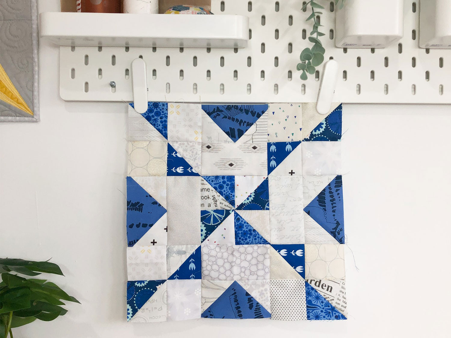 Bunting Remix Quilt Block