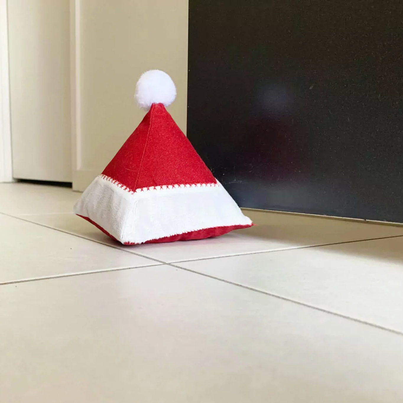 Santa Hat Door Stop