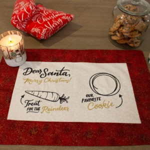 Santa Snack Placemat
