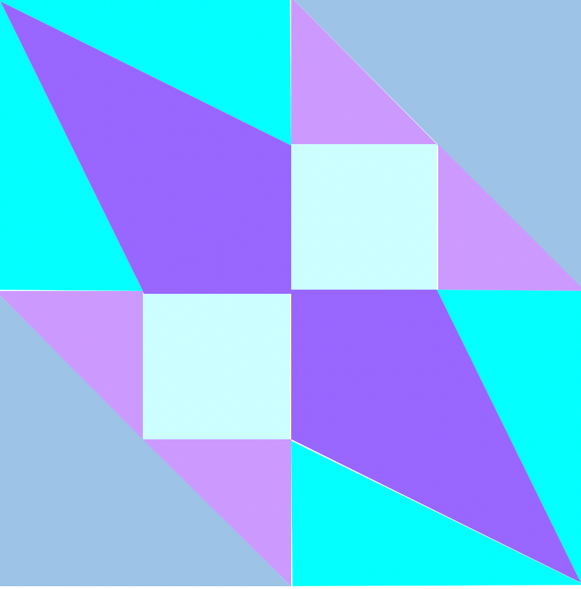 Scrap Busting Modern Sampler - GO! Starlight 6" Block 6