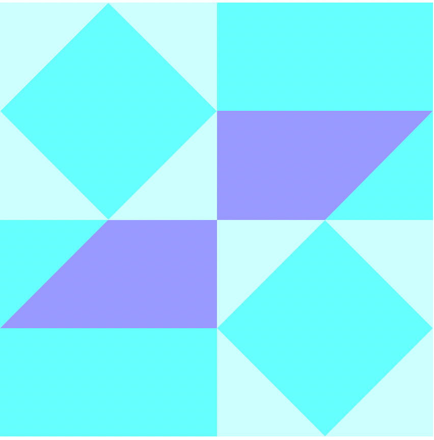 Scrap Busting Modern Sampler - GO! Metalworking 6" Block 7