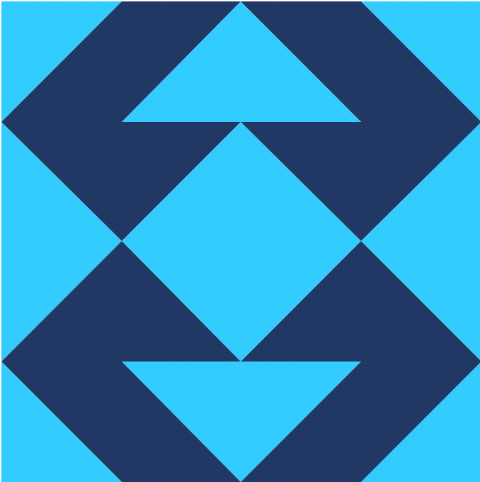 Scrap Busting Modern Sampler - GO! Mosaic No.22 6" Block 10