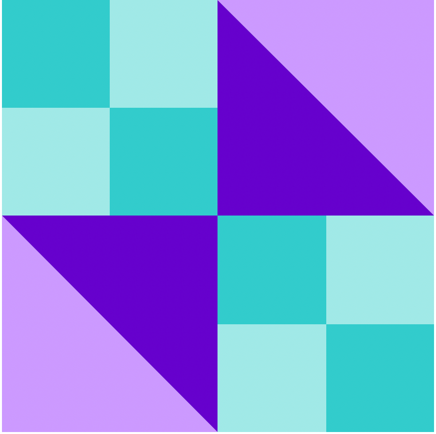 Scrap Busting Modern Sampler - GO! Jewel Box Block 21