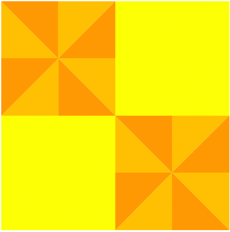 Scrap Busting Modern Sampler GO! Flashing Windmills Block 25