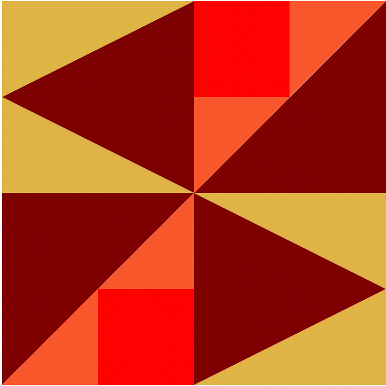 Scrap Busting Modern Sampler Chuckle Block 39