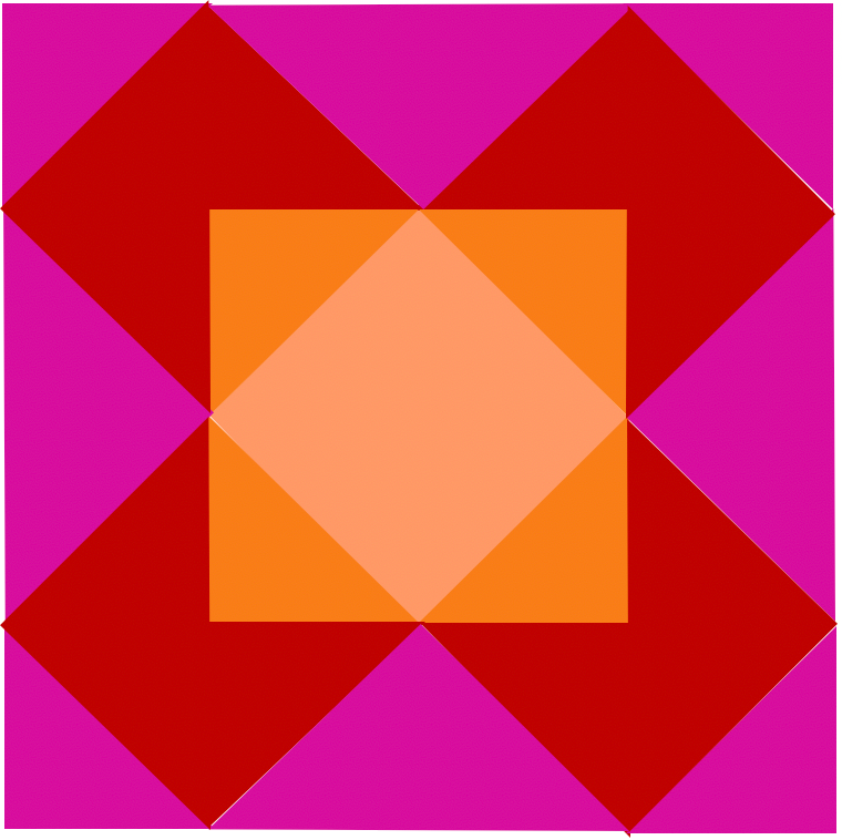 Scrap Busting Modern Sampler GO! Mosaic No. 10 Block 40