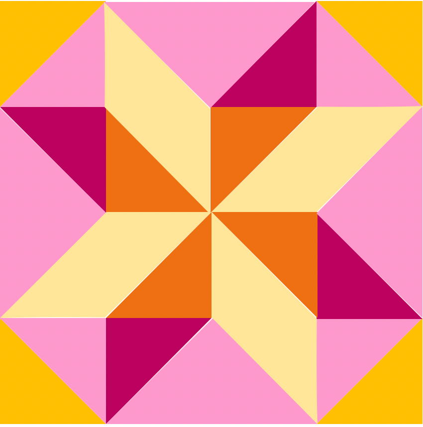 Scrap Busting Modern Sampler GO! Mosaic No. 13 Block 41