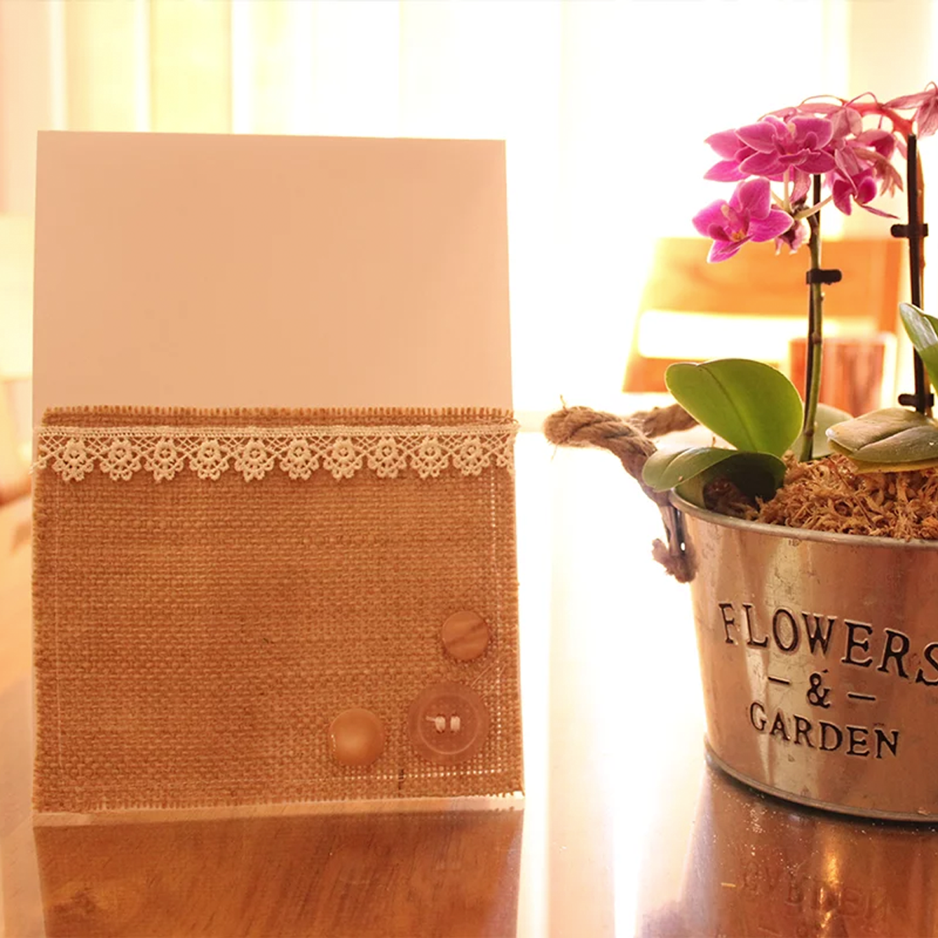 Stitched Greetings Card