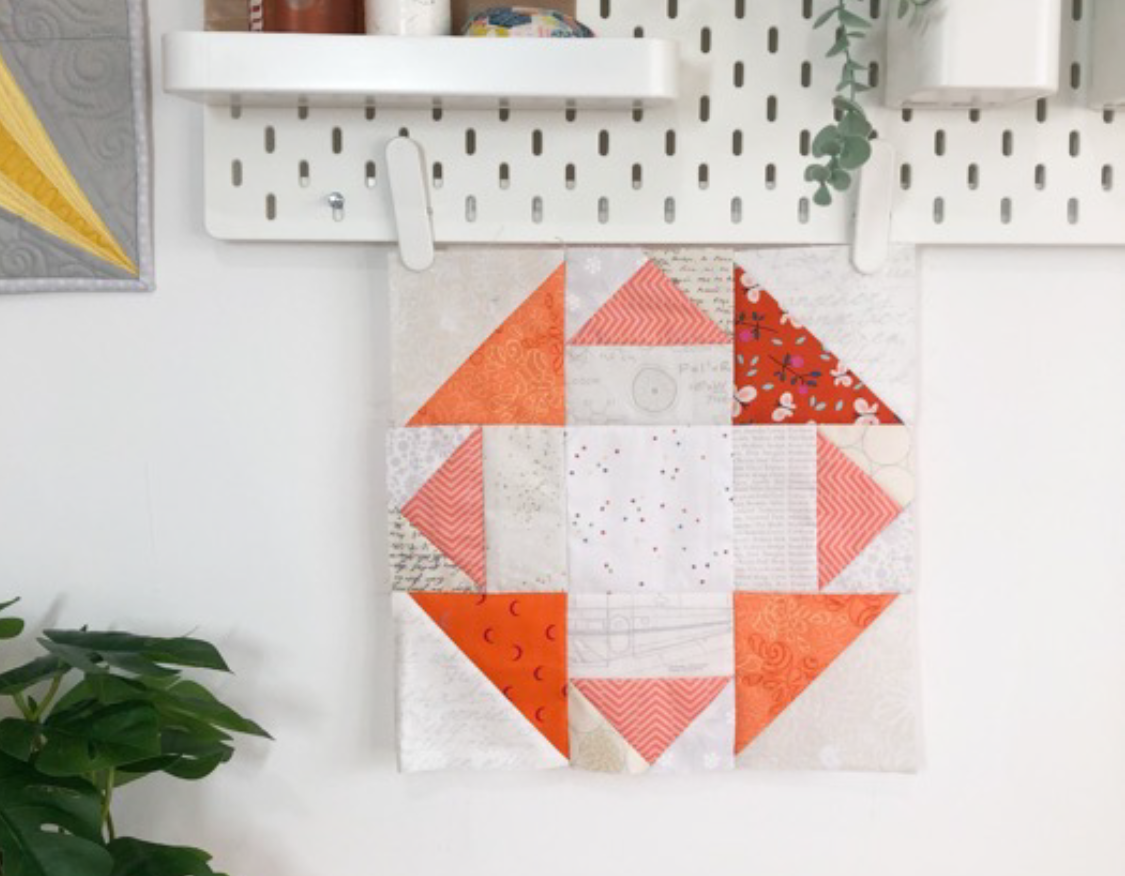 Triangle Ring Quilt Block