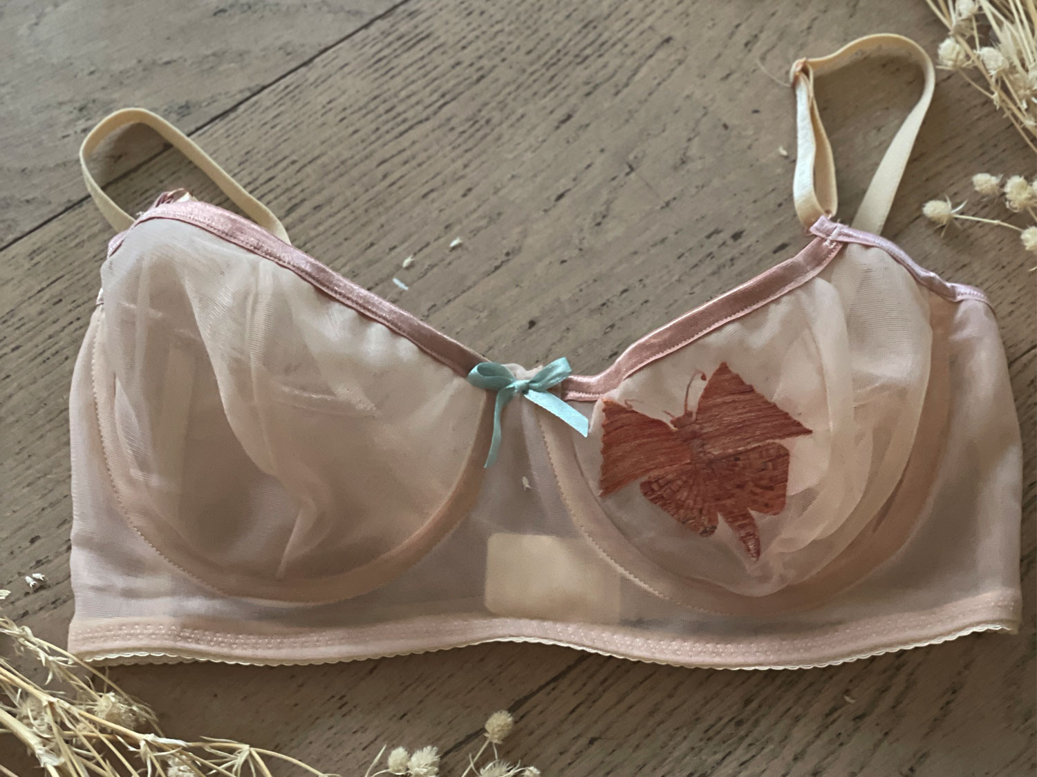 More Adventures in Embroidering on Soft Bra Tulle