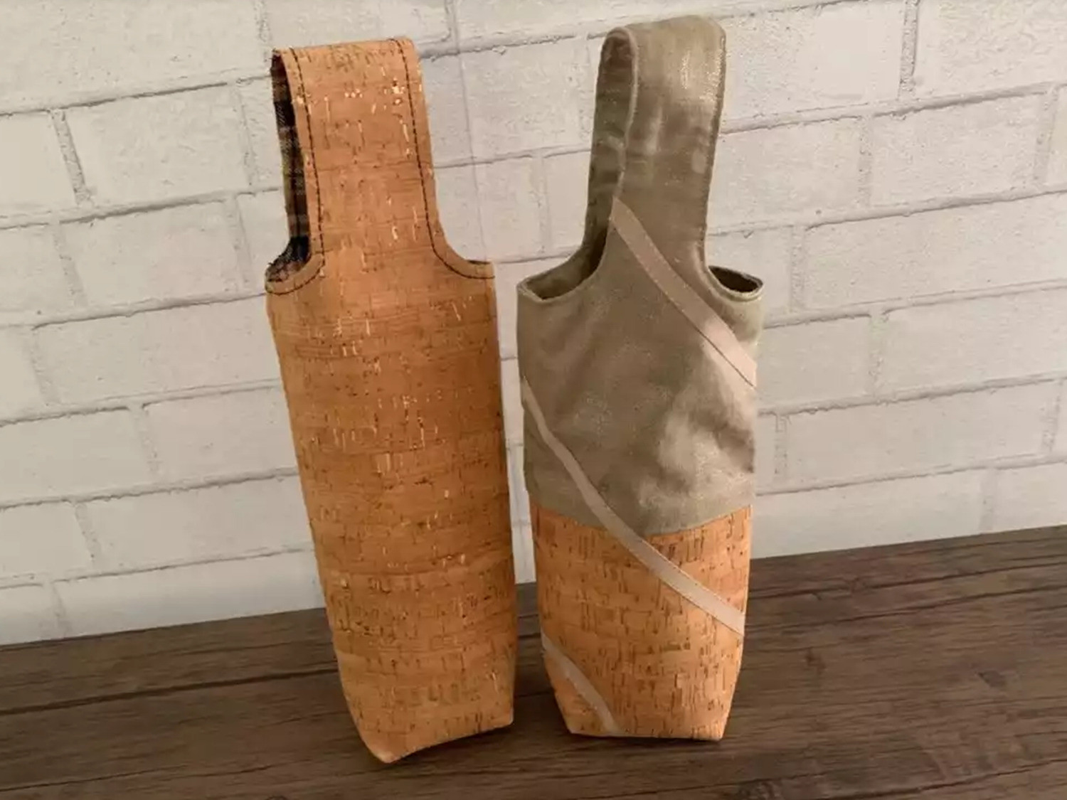 How to Sew a Cork Wine Tote Bag