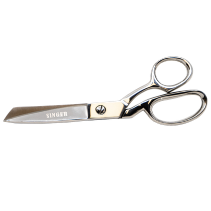 Singer Sewing 8 Inch Stainless Steel Bent Shear Scissors Closed