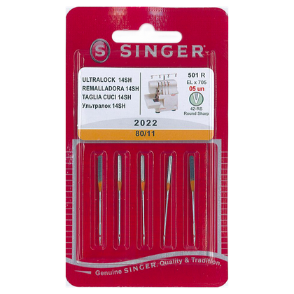 SINGER Overlocker Needle Woven Packet