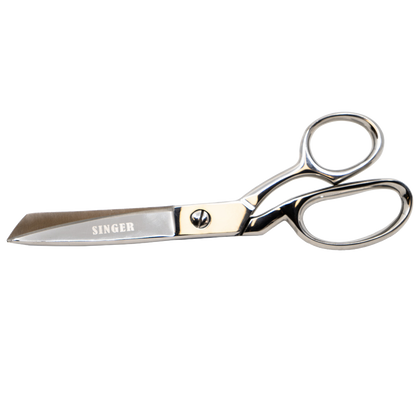 Singer 4 Floral Embroidery Scissors, Curved Tip